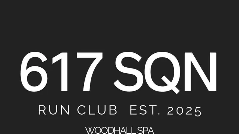617 SQN Run Club in Woodhall Spa