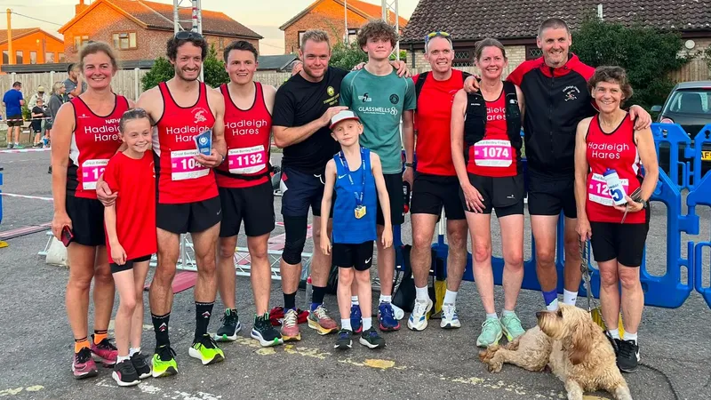 Hadleigh Hares AC in Hadleigh