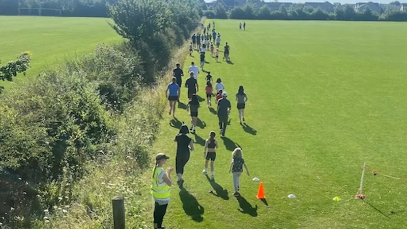 Cambourne junior parkrun in Cambourne