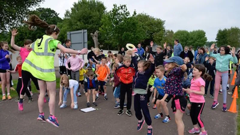 Medway junior parkrun in Gillingham