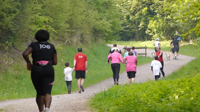 Queen Elizabeth parkrun in Horndean