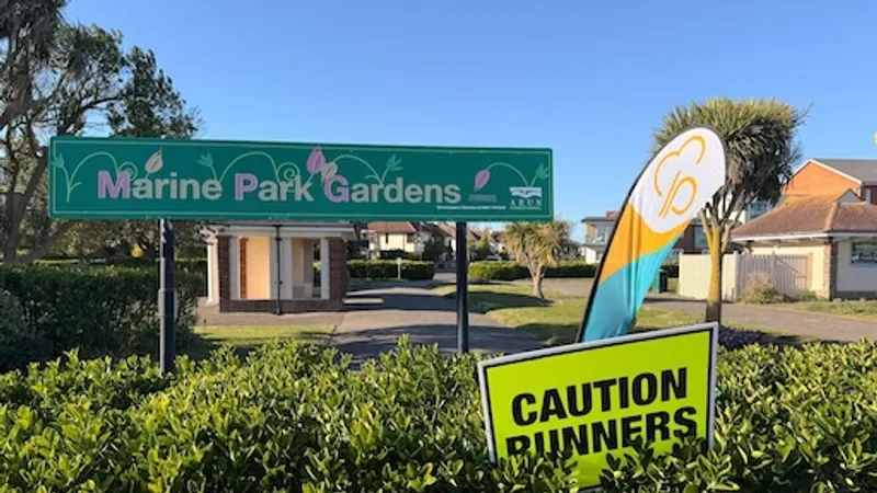 Marine Park Gardens junior parkrun in Bognor Regis