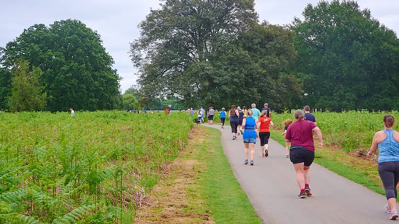 Lymington Woodside parkrun in Lymington