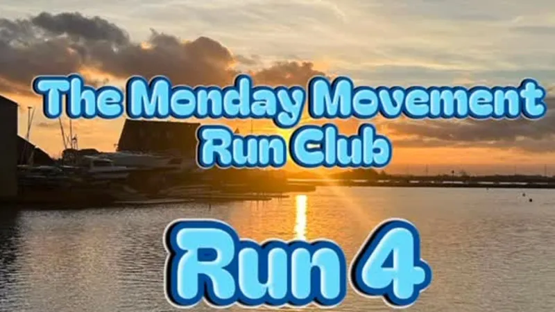 The Monday Movement Run Club in Emsworth