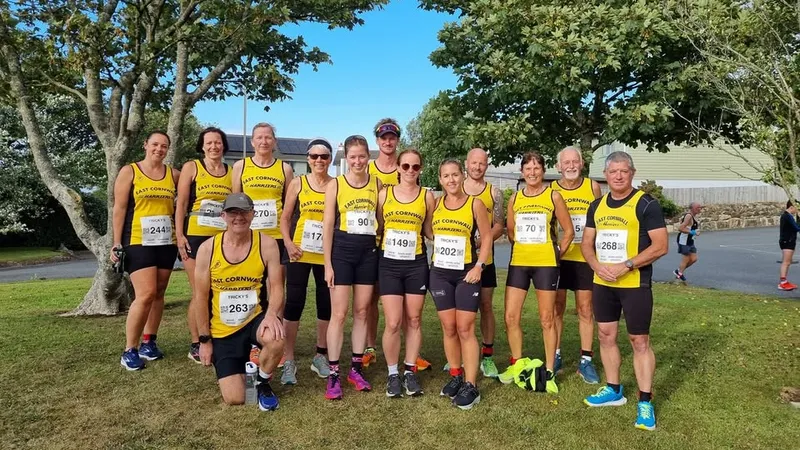 East Cornwall Harriers in Liskeard