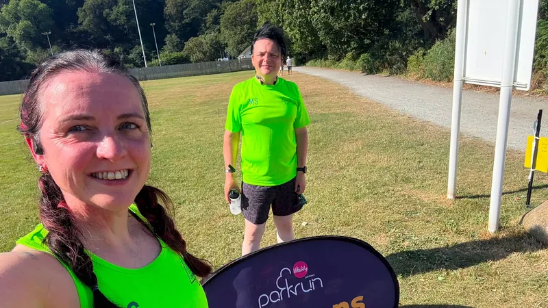 Simmons Park parkrun in Okehampton