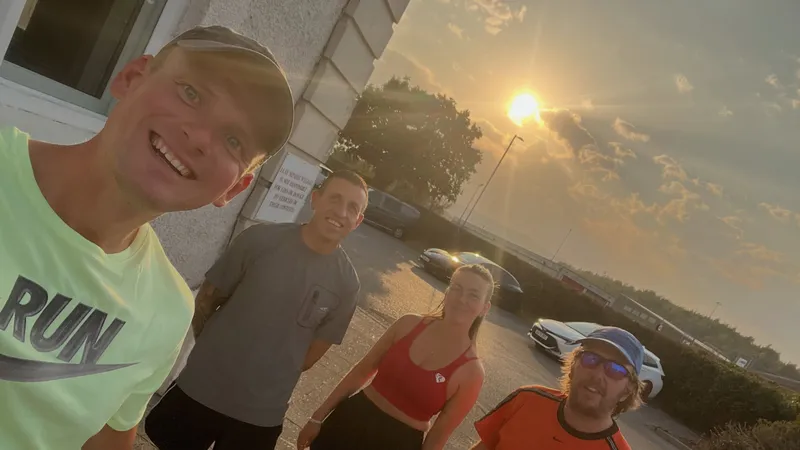 Mind Miles Run Club in Llangefni