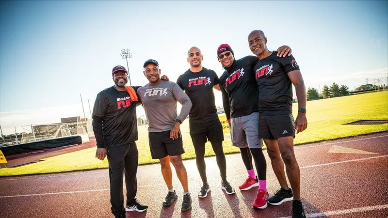 Black Men Run Richmond in Richmond