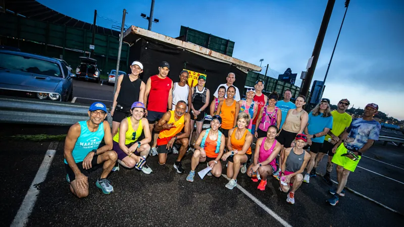 Sports Backers Marathon Training Team
