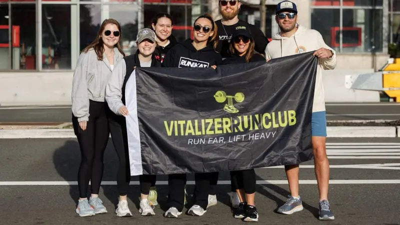 Vitalizer Run Club in Hoboken