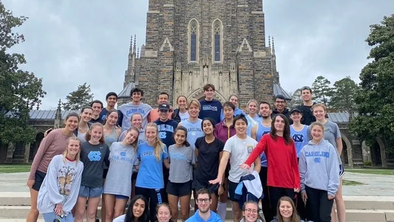UNC Marathon Team in Chapel Hill