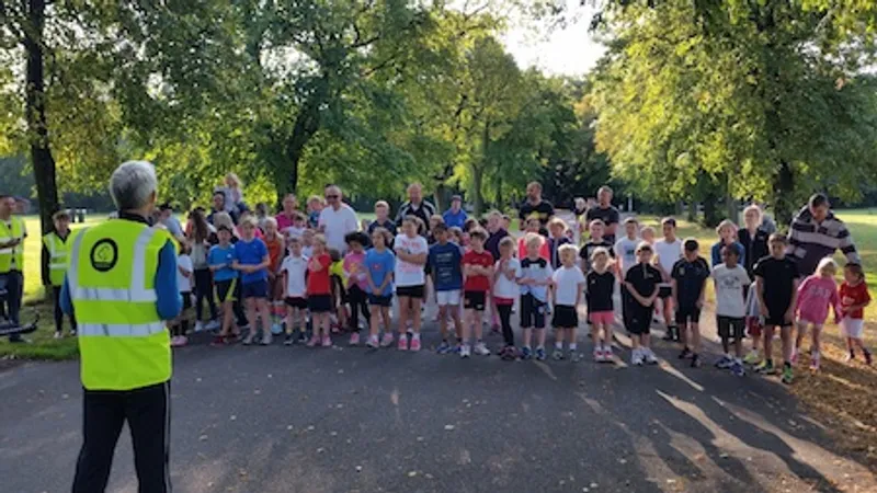 South Manchester junior parkrun in Manchester