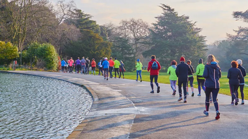 Eastville parkrun in Bristol