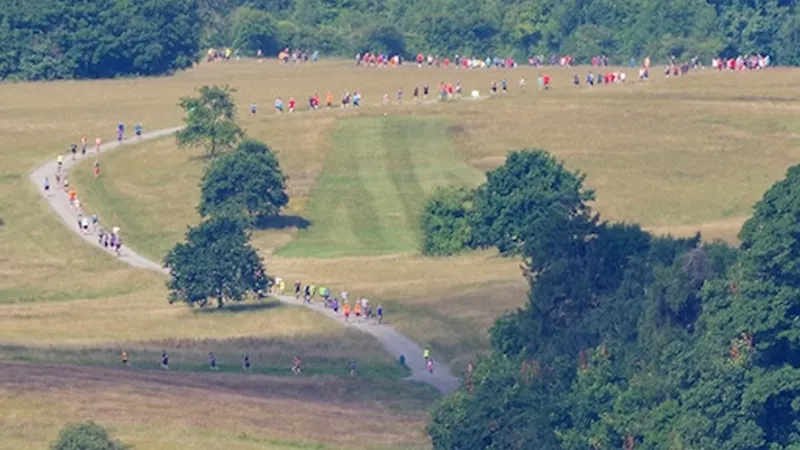 Ashton Court parkrun in Bristol