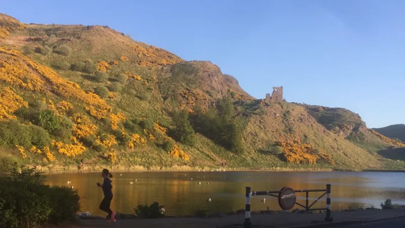 Holyrood parkrun in Edinburgh