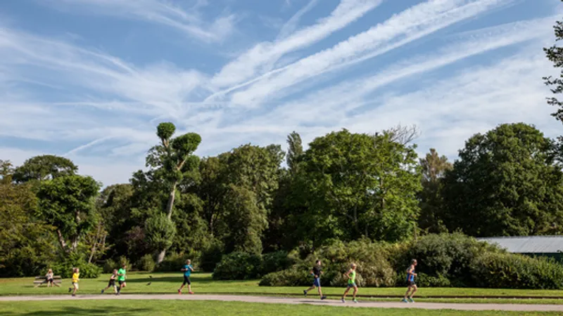 Bramley parkrun in Leeds