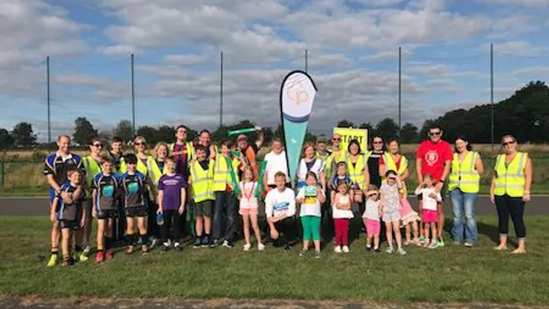 Bodington junior parkrun in Leeds